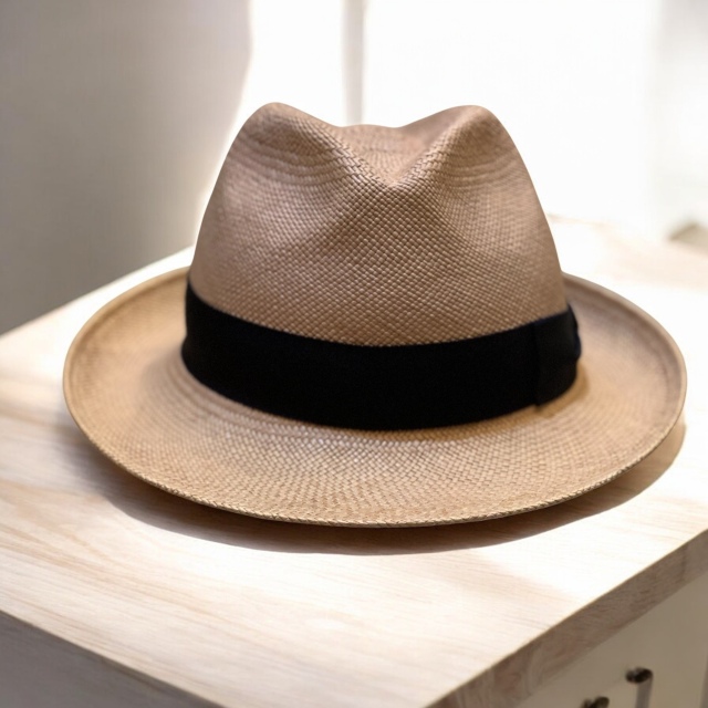 PanamaHighbackHat/MadeInTokyo エクアドル産本パナマハット