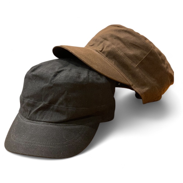 WaxedCottonworkCap/MadeInTokyo　オイルコーティングワークキャップ