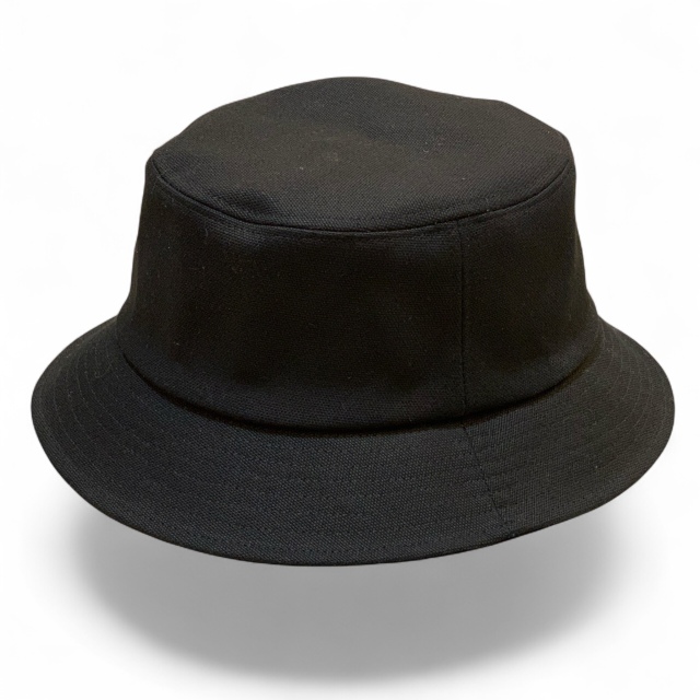 Jet Black Bucket Hat / Made in Tokyo  ブラックバケットハット