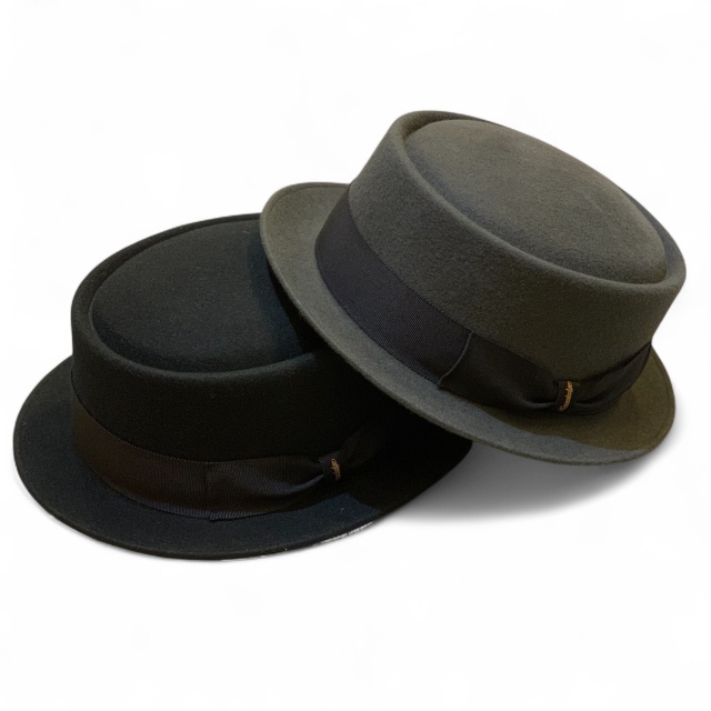 Felt Porkpie Hat/ MadeinTokyo　フェルトポークパイハット