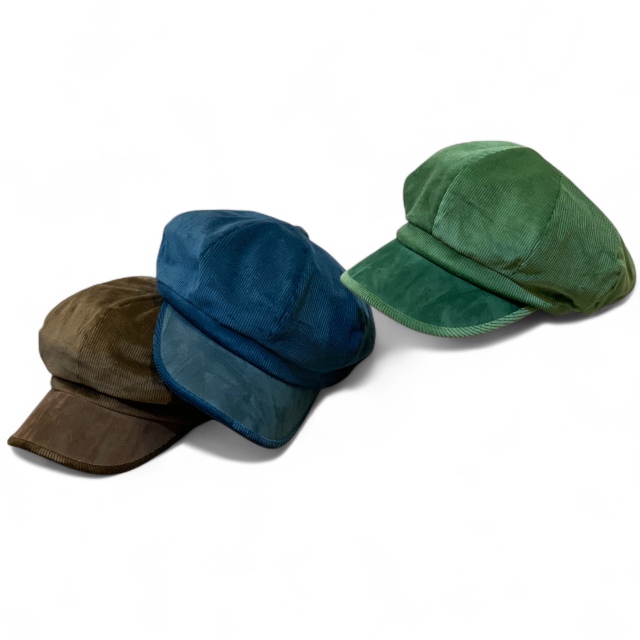 コーデュロイキャスケット/MadeInTokyo