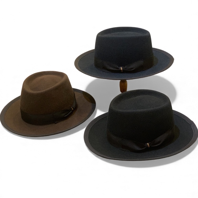 Long Brim Pork Pie Hat/Made In Tokyo ロングブリムポークパイハット