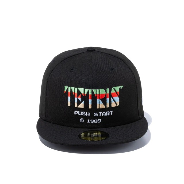 NEW ERA 59FIFTY TETRIS™ テトリス 8Bit ブラック×マルチ