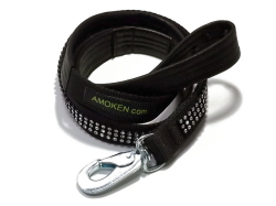 犬のリード（中型犬・大型犬用）｜AMOKEN シルバーブリングリード｜犬グッズ通販HAU（ハウ）