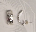 シルバー　カレキニ　ピアス