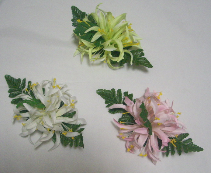 オリジナル　スパイダーリリーの髪飾り(通常価格８４０円）