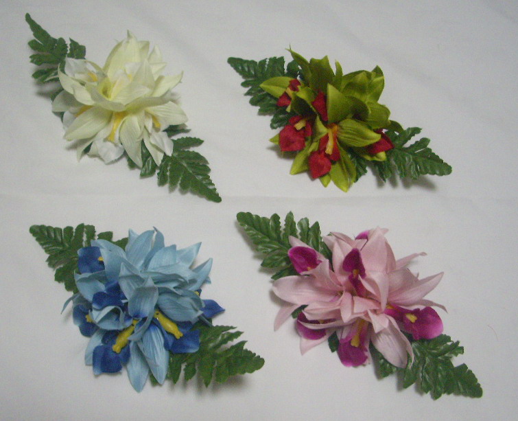 オリジナル　オーキッドの髪飾り（通常価格８４０円）