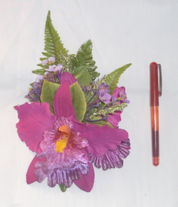 カトレアの髪飾り