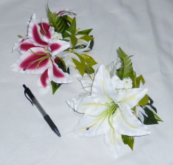 オリジンル　ニューカサブランカの髪飾り