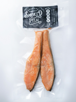 SMOKED FISH　鮭スモーク　ワインやウイスキーに