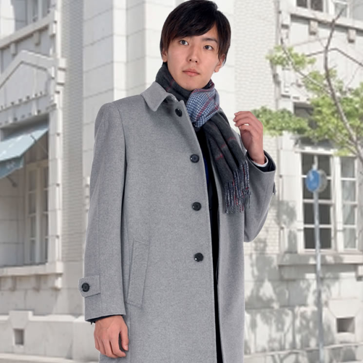 メンズ マフラー カシミヤ リバーシブル グレン チェック フリンジ