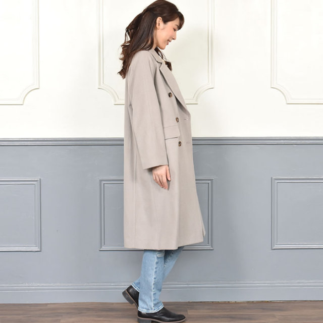 25％OFF会員価格適用外】[Merfirge]カシミヤ & ウール チェスター  