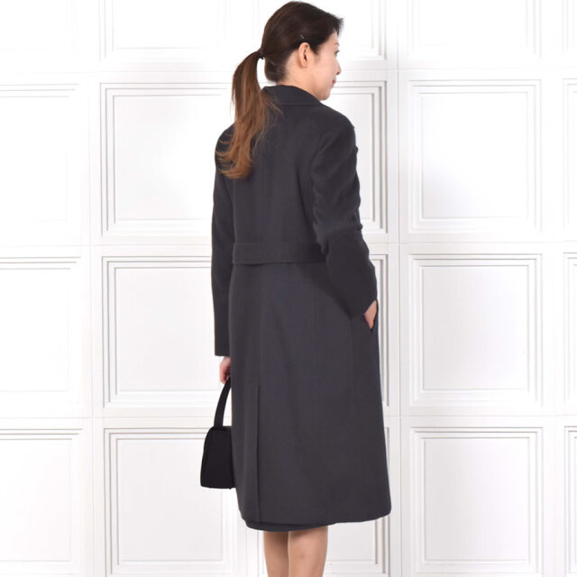 BLACKフライデー20%OFF※会員価格適用外】カシミヤ コート レディース