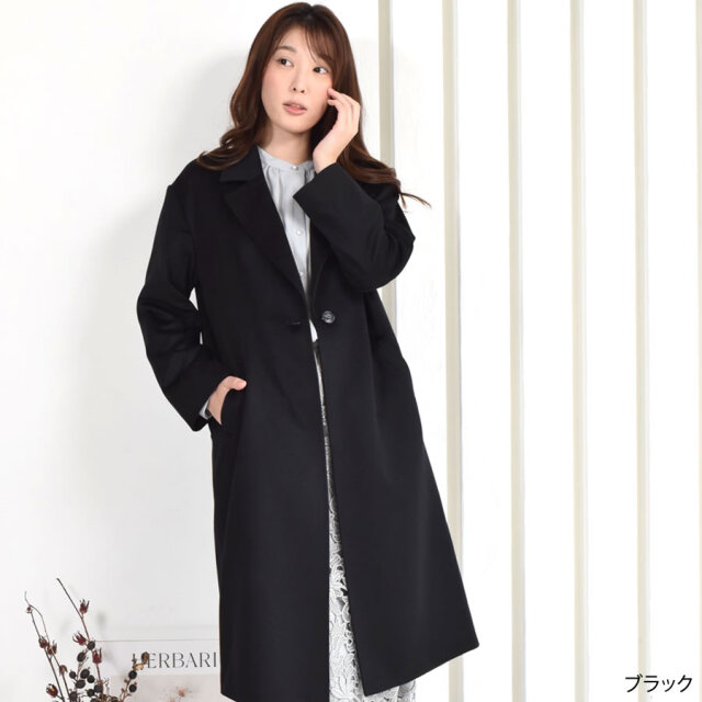 カシミヤ コート レディース カシミヤ100% ロングコート チェスター