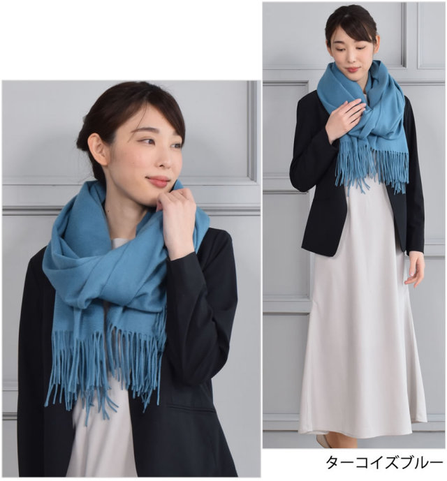 FRANCO FERRARI(フランコフェラーリ) ストール(ショール) - ブルー