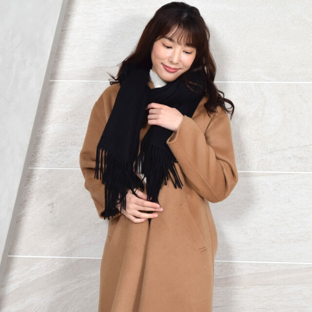 【25%OFF会員価格適用外】【名入れ刺繍可】カシミヤ カシミア 100% ストール 60cm幅(CS0077)