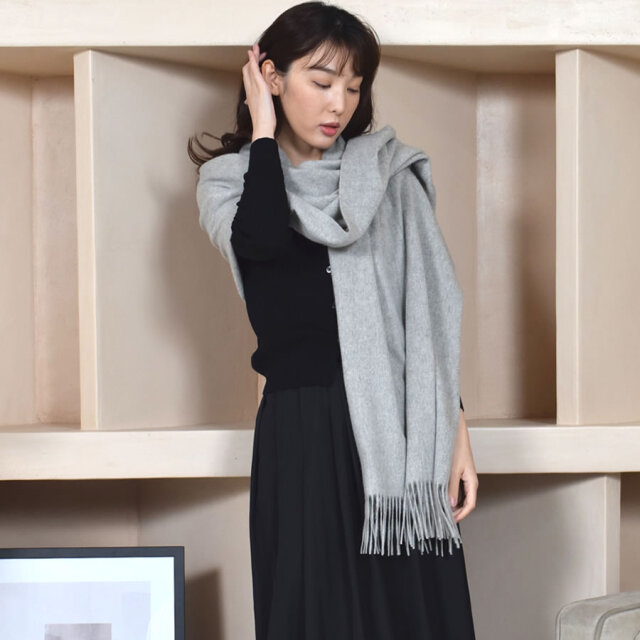 25％OFF会員価格適用外】【名入れ刺繍可】カシミヤ カシミア 100 