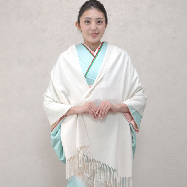 20%OFF 会員価格適用外】【名入れ刺繍可】カシミヤ 100% ストール 和装