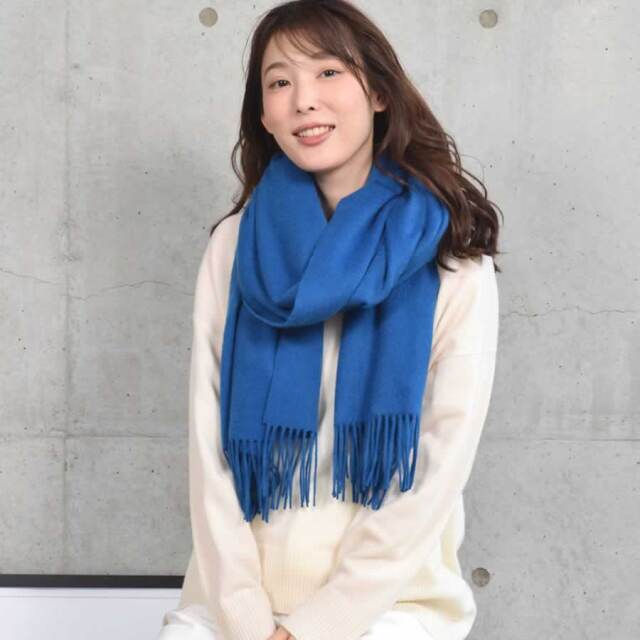 名入れ刺繍可】カシミヤ カシミア 100％ ストール 60cm幅(CS0077
