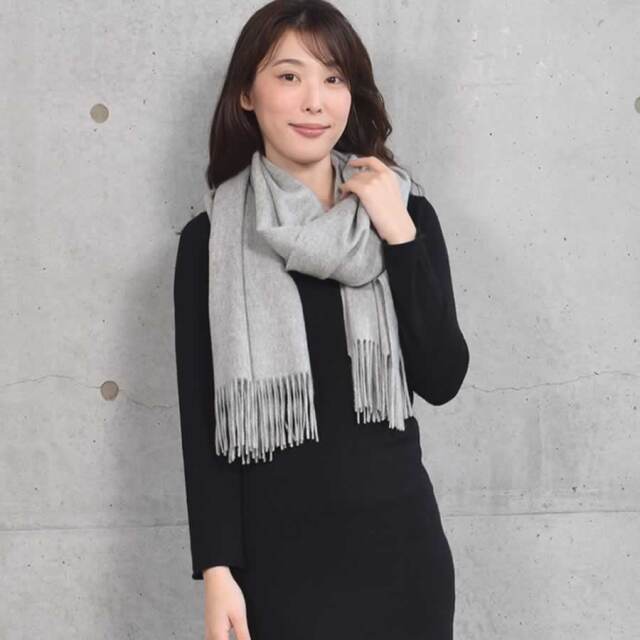 PaulSmith カシミア 100% 大判ストール マフラー オンワード PaulSmith カシミア 100% 大判ストール マフラー オンワード