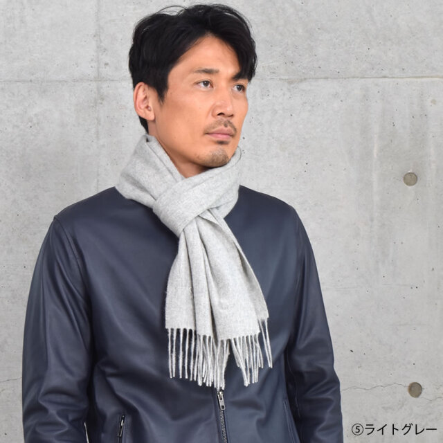 【カシミヤ100%】ダンヒル　マフラー 黒 フリンジ ロゴ刺繍 現行タグ 上質 カシミヤ100%】ダンヒル マフラー 黒 フリンジ ロゴ刺繍 現行