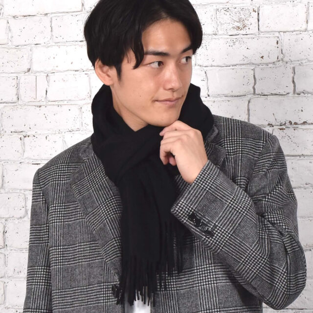 25％OFF会員価格適用外】【名入れ刺繍可】メンズ カシミヤ カシミア  