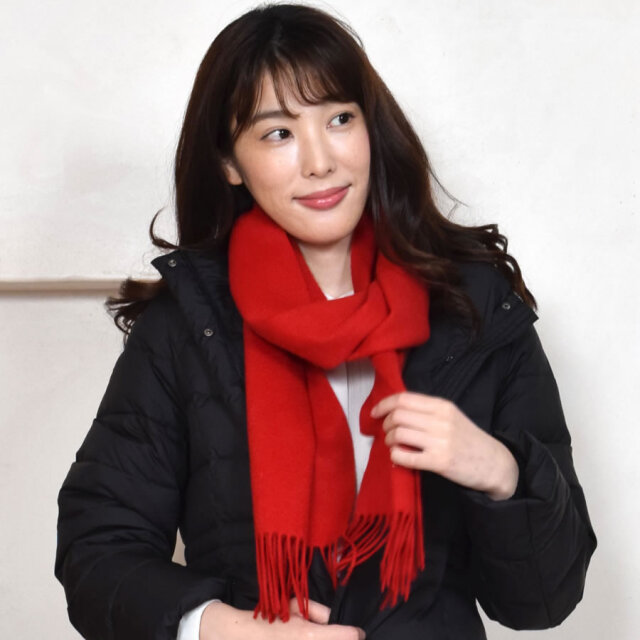 【25%OFF会員価格適用外】【名入れ刺繍可】カシミヤ 100% マフラー レディース カシミヤマフラー カシミアマフラー レディースマフラー 男女兼用 フリンジ(CS0099)