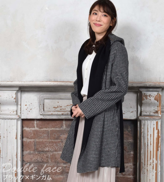 25％OFF会員価格適用外】[MONCADA]モンカーダ カシミヤ コート ダブル 