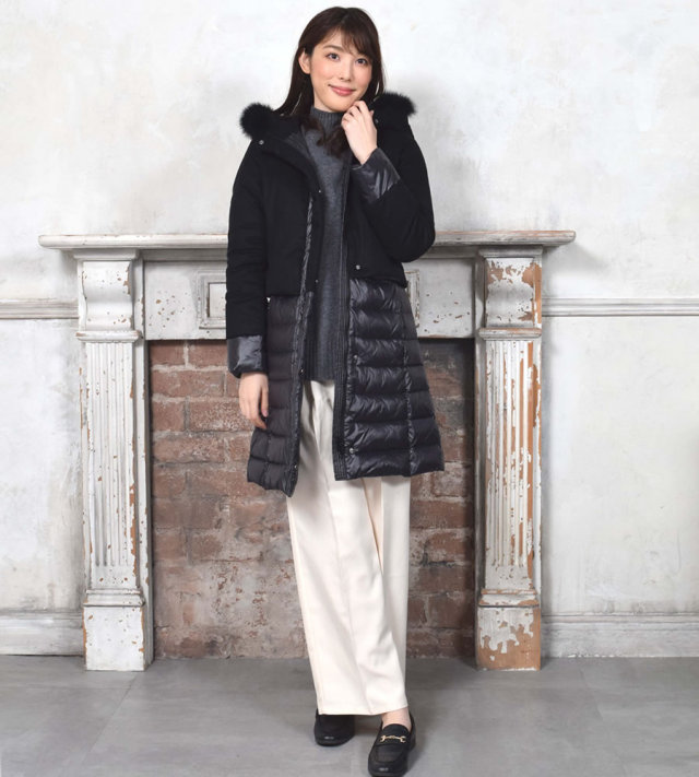 レディースファション ダウン