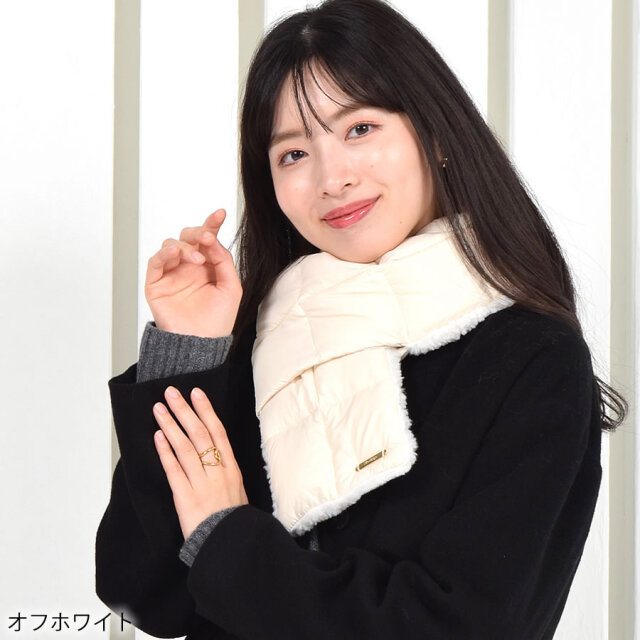 eギフト】[オリジナルギフトボックス付]ダウンマフラー ダウン