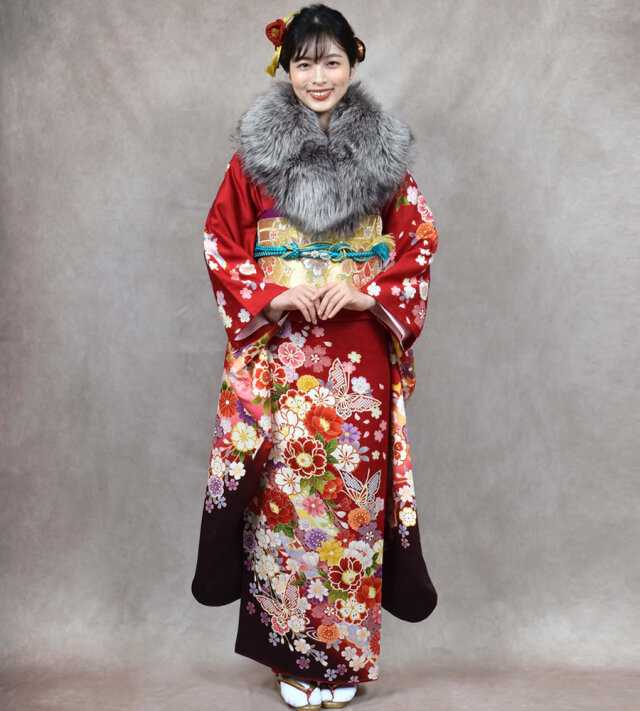 10%OFFクーポン※会員価格適用】成人式 SAGA シルバー フォックス