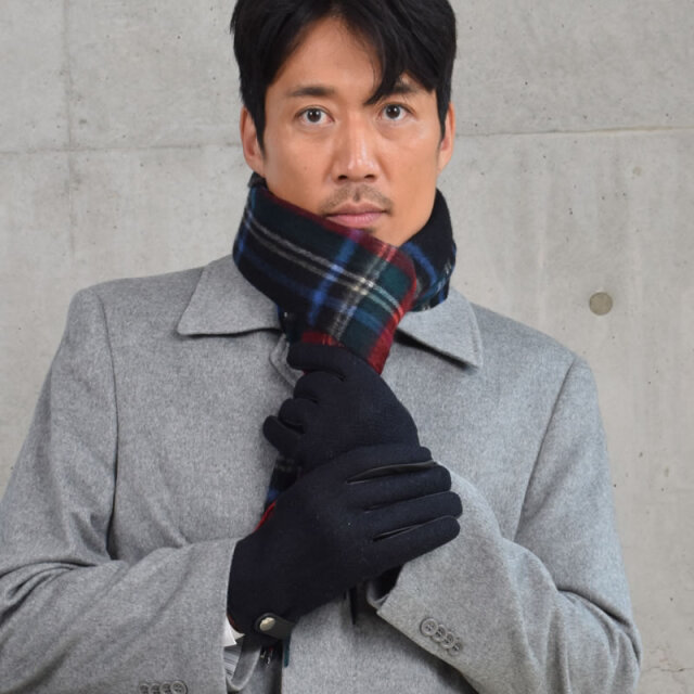 BLACKフライデー20%OFF※会員価格適用外】ハリスツイード グローブ 手袋