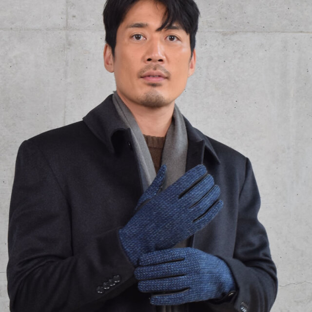 20%OFF 会員価格適用外】ハリスツイード グローブ 手袋 [Merfirge