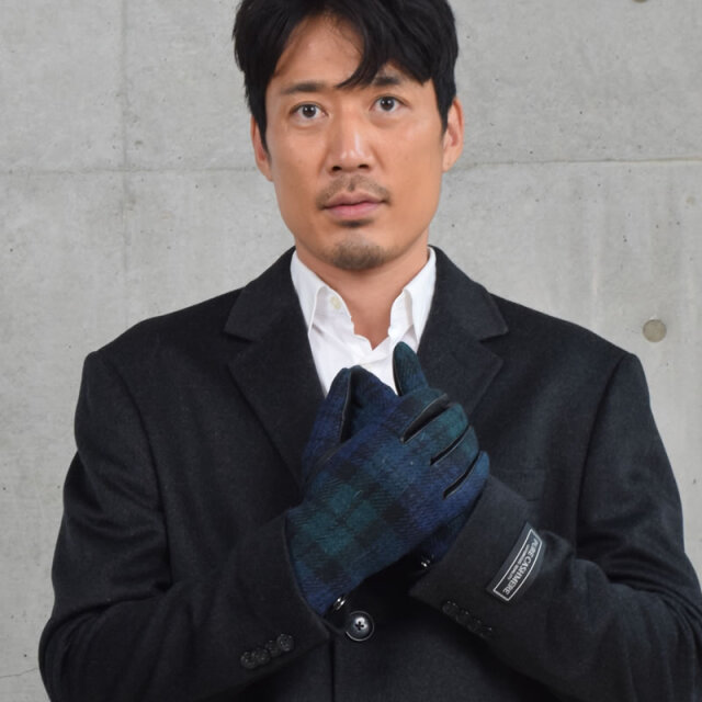 30%OFF 会員価格適用外】ハリスツイード グローブ 手袋 [Merfirge