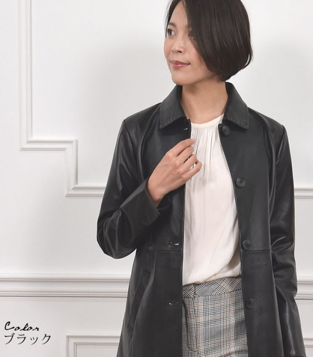 レディースファション レザー