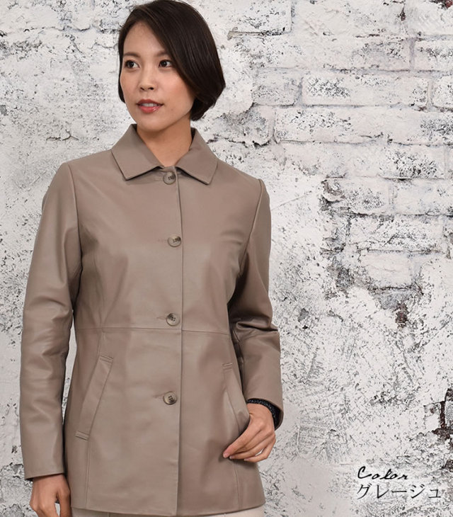 レディースファション レザー