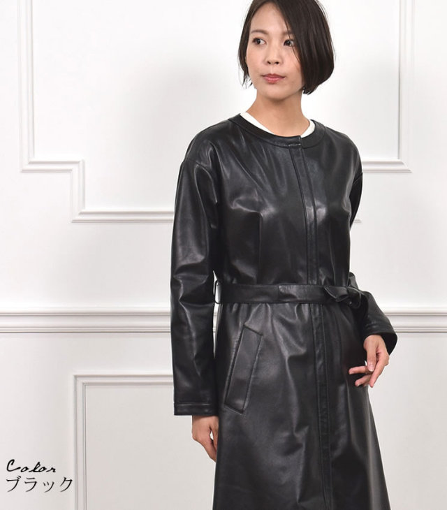 レディースファション レザー