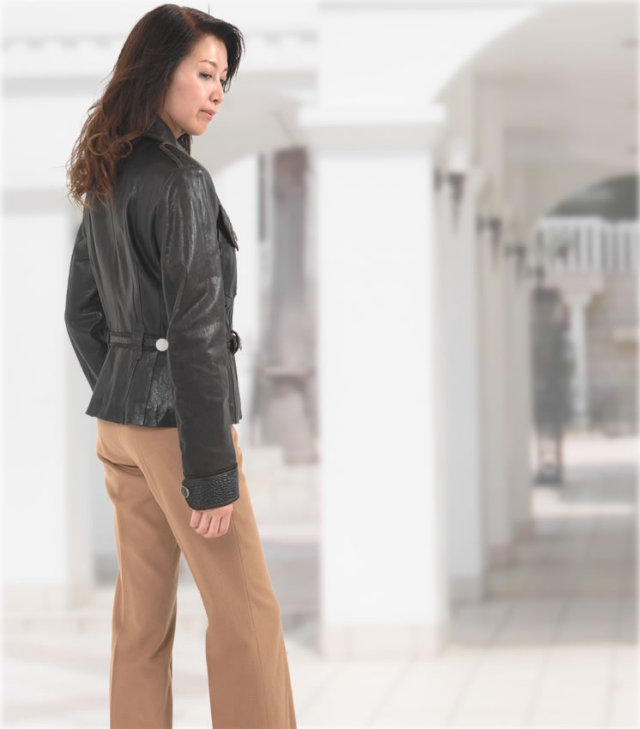 ラムレザージャケット