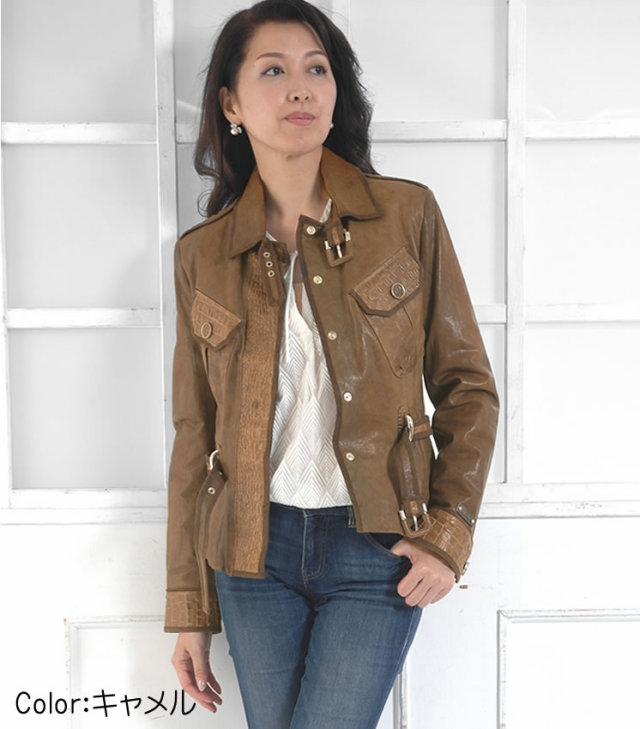 ラムレザージャケット