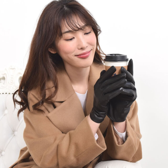 【30%OFF会員割引適用外】【Merfirge】エチオピアシープ レザー グローブ 手袋 (LG1406O)(P)
