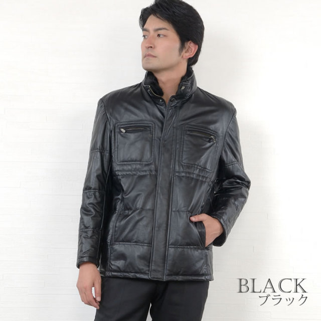 メンズファション レザー