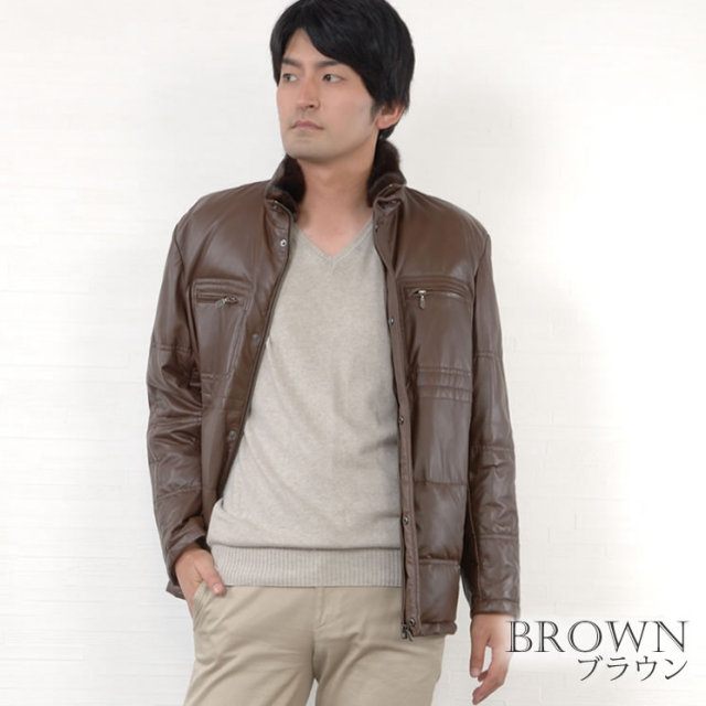 メンズファション レザー