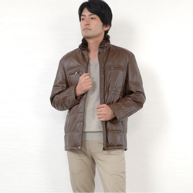 メンズファション レザー