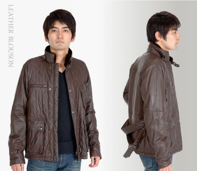 レザー製ジャケット 20%OFF 会員価格適用外】メンズレザー ソフトラムジャケット(MZR1275