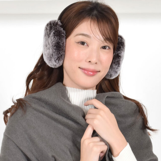 20%OFF 会員価格適用外】レッキス ラビット ファー イヤーマフラー 耳