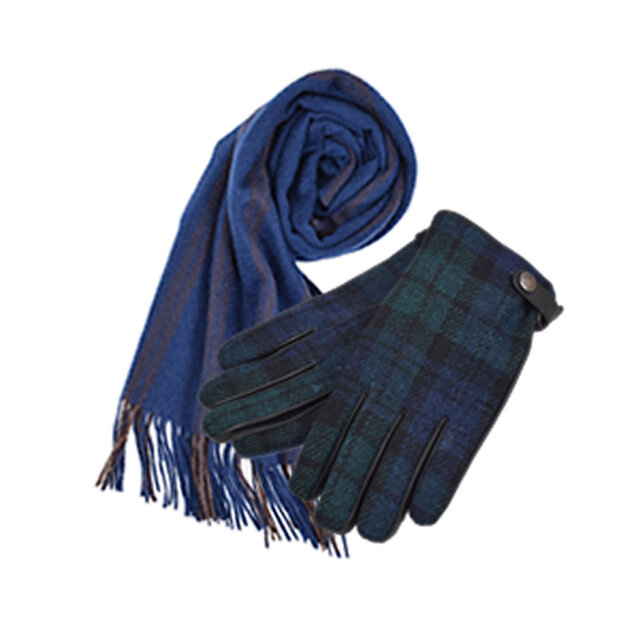 名入れ刺繍可】クリスマス ギフトセット [Merfirge] メンズ カシミヤ