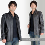 メンズファション レザー