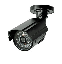防犯カメラ ダミーカメラ　LED付き屋外用　明るさセンサー内蔵ダミーカメラ　DC-017IR　