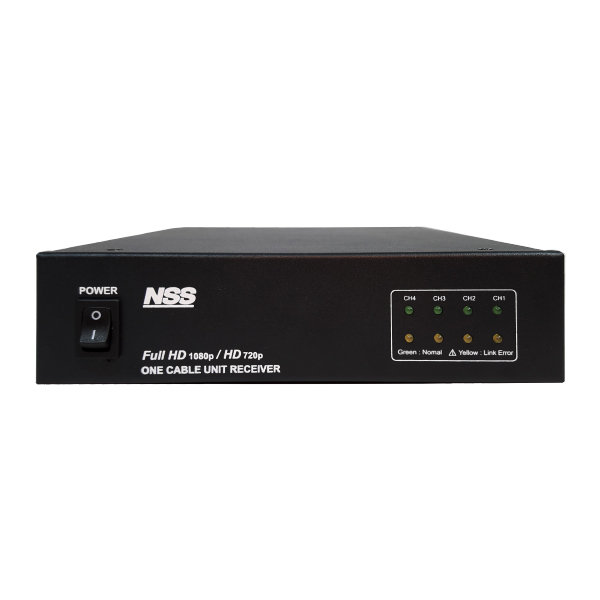 AHDワンケーブル(電源重畳方式)用電源ユニット 4ch　NSE904AVP