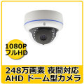 防犯カメラ 248万画素 屋内ドーム型 AHD 防犯カメラ CK-AHD3602DM　1080Pタイプ